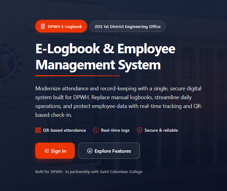 DPWH E-Logbook
